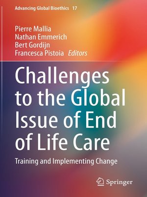 cover image of Challenges to the Global Issue of End of Life Care